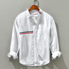 ZephyrLoom™ Linen — Unleash Cool Confidence and Effortless Style All Day Long (White XS) - | Zavonix