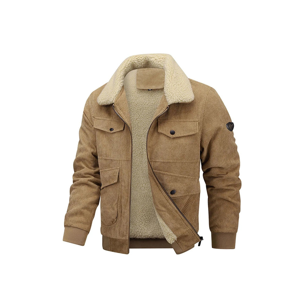 Zerquastan Sherpa-Collar Corduroy Jacket product image 2