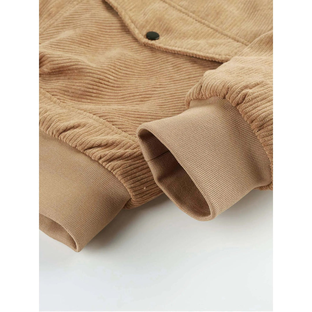 Zerquastan Sherpa-Collar Corduroy Jacket product image 7