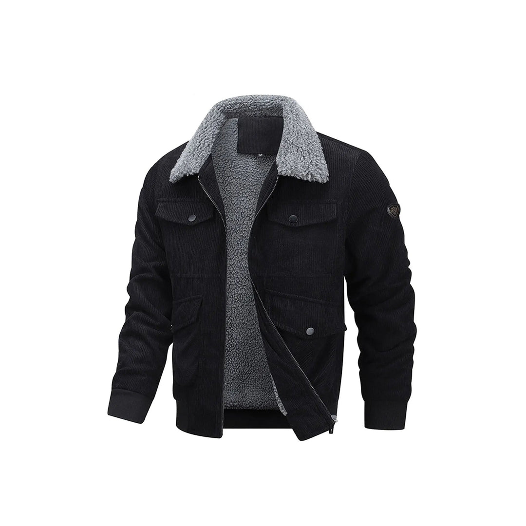 Zerquastan Sherpa-Collar Corduroy Jacket product image 9