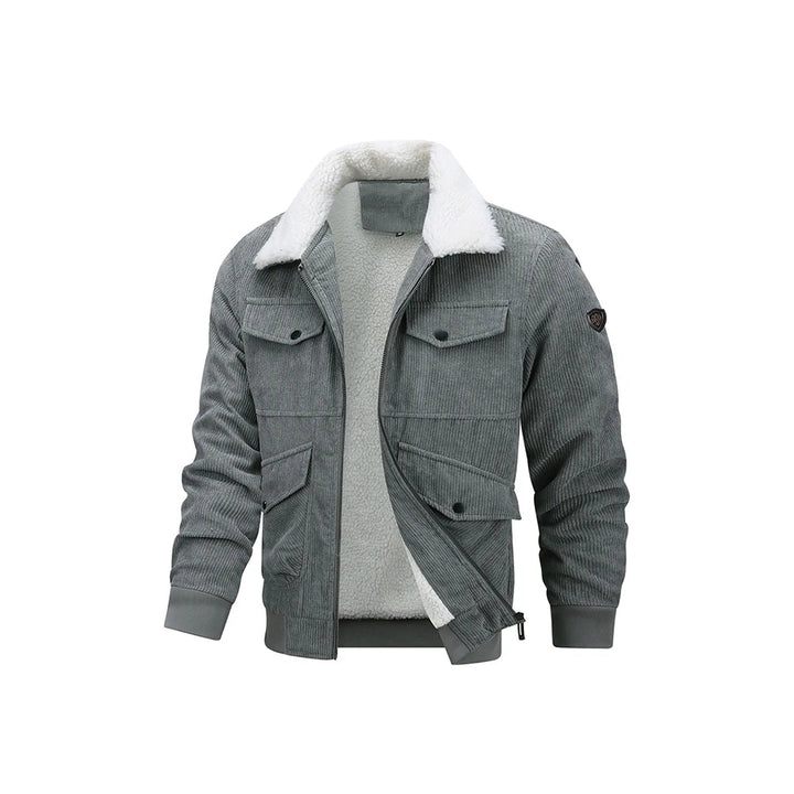 Zerquastan Sherpa-Collar Corduroy Jacket product image 11