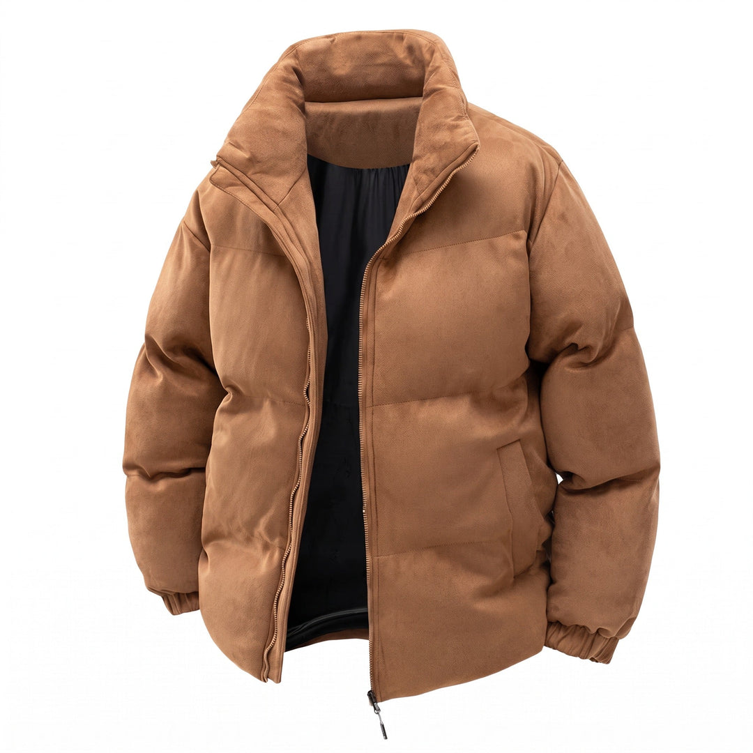 Zevradorn Suede Puffer Jacket product image 1
