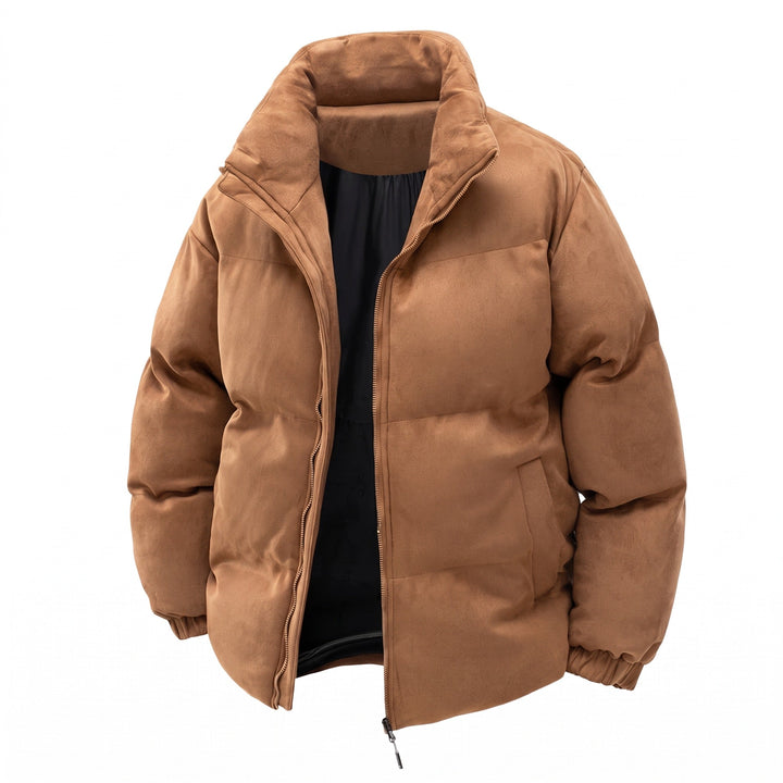 Zevradorn Suede Puffer Jacket product image 1
