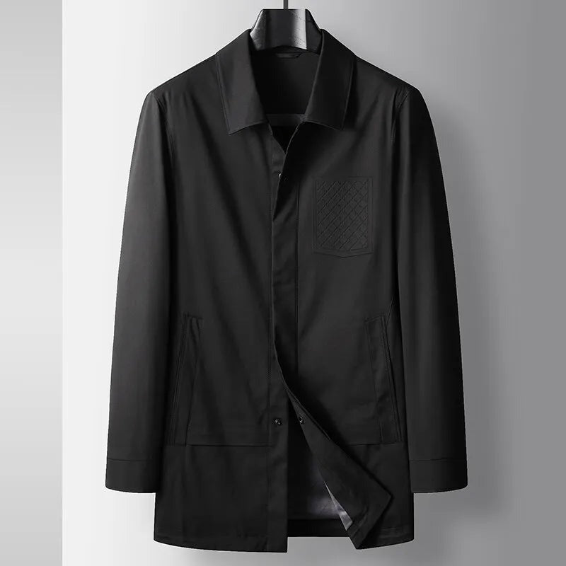Zevrundell Concealed-Placket Car Coat product image 6