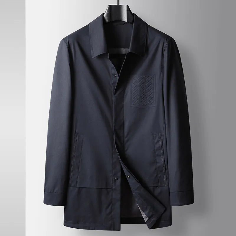 Zevrundell Concealed-Placket Car Coat product image 7