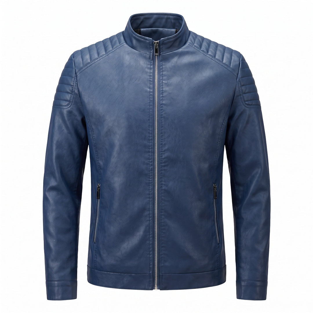 Zhaumrith Quilted Leather Jacket product image 1