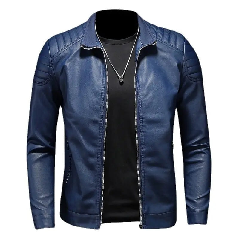 Zhaumrith Quilted Leather Jacket product image 3
