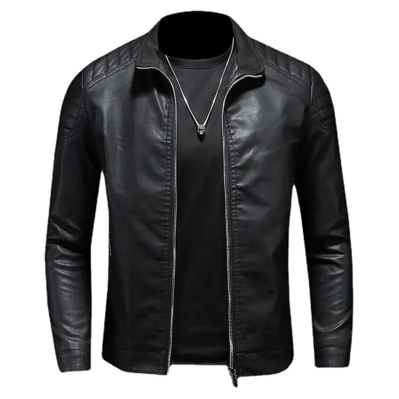 Zhaumrith Quilted Leather Jacket product image 10