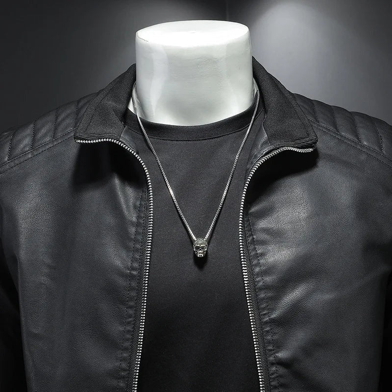 Zhaumrith Quilted Leather Jacket product image 14