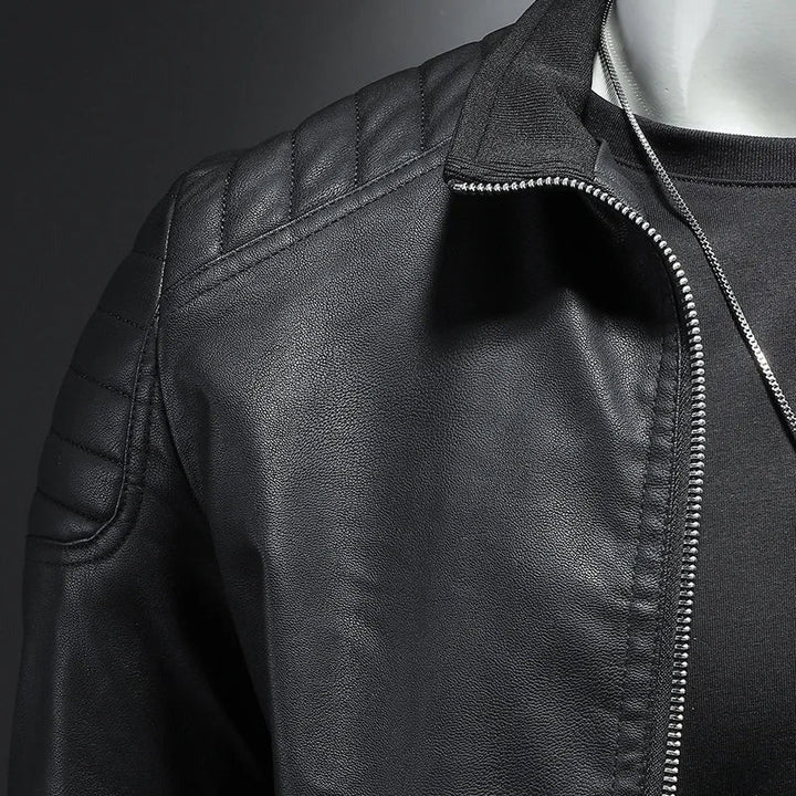 Zhaumrith Quilted Leather Jacket product image 15
