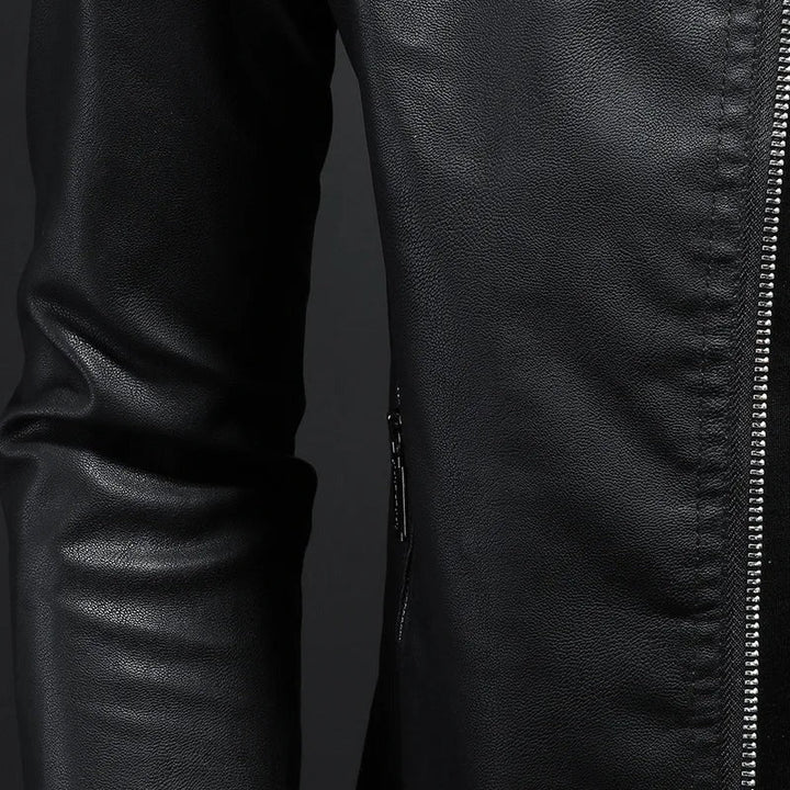 Zhaumrith Quilted Leather Jacket product image 16