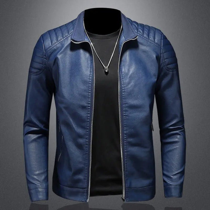 Zhaumrith Quilted Leather Jacket product image 18