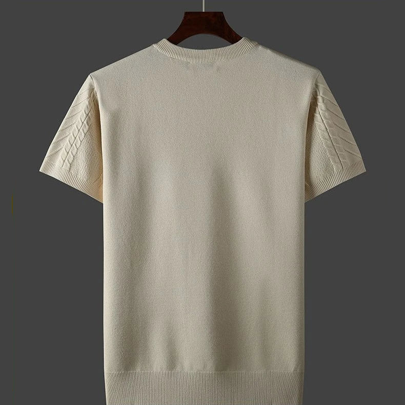 Zigline - V - Neck Sweater Shirt (Biege XS) - | Zavonix