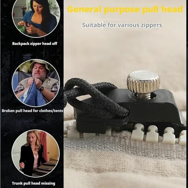 ZipPatch – Removable Universal Zipper Repair Tool (🔥BUY 3 GET 3 FREE (6PCS) ) - | Zavonix