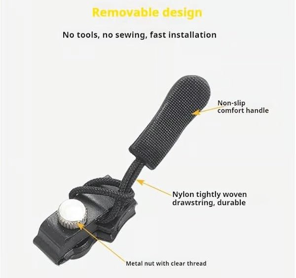 ZipPatch – Removable Universal Zipper Repair Tool (🔥BUY 3 GET 3 FREE (6PCS) ) - | Zavonix