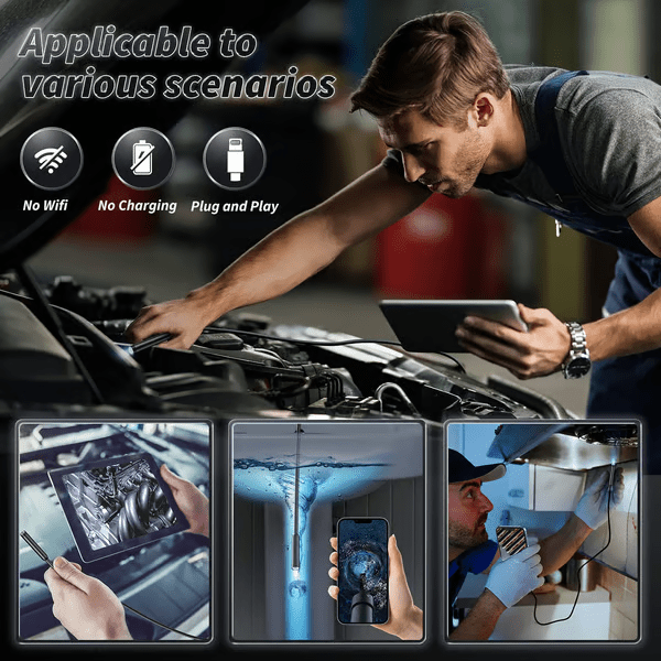 ZoomGlide – Portable Phone Compatible Inspection Camera (BUY 1 ) - | Zavonix