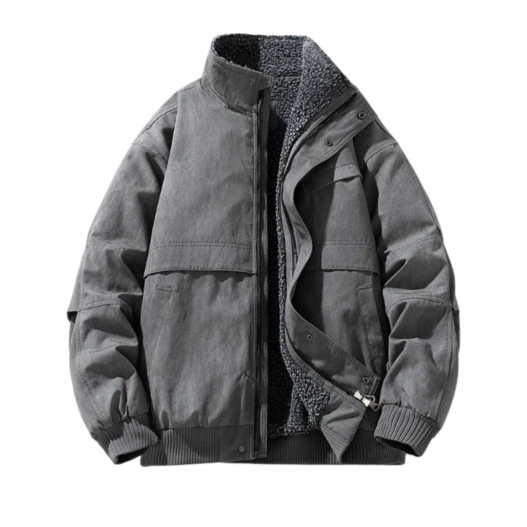 Zorhasken Fleece-Lined Stand-Collar Jacket product image 2