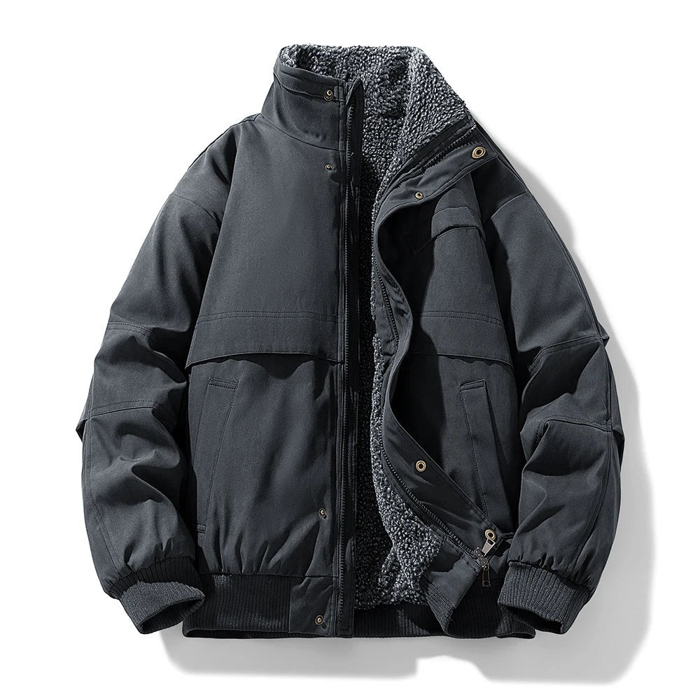 Zorhasken Fleece-Lined Stand-Collar Jacket product image 6