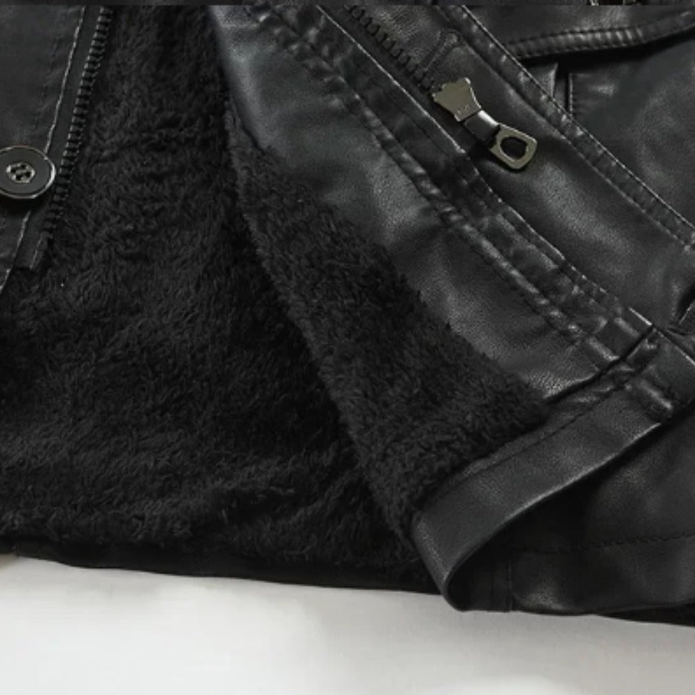 Zulverdan Long Leather Coat product image 6